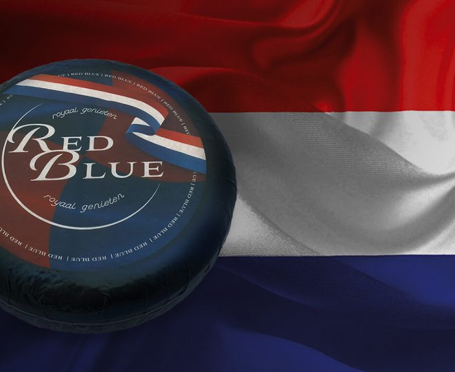 MAAZ Cheese Red Blue - nederlandse blauwaderkaas