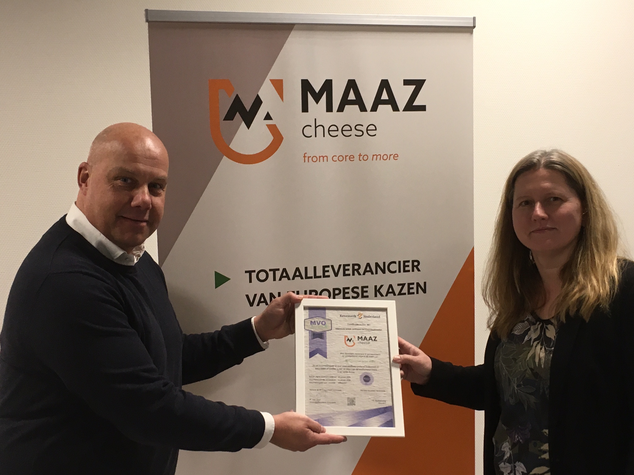 MAAZ Cheese CSR efforts rewarded with CSR quality mark!