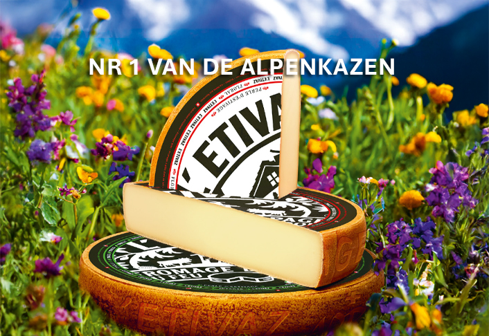 Exclusieve samenwerking met de Coöperatie van L’Etivaz‑producenten