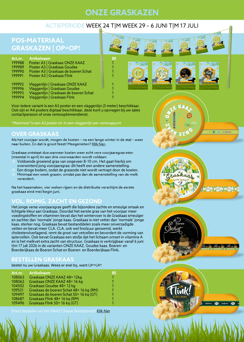 MAAZ Cheese-Graskaas-bestellen