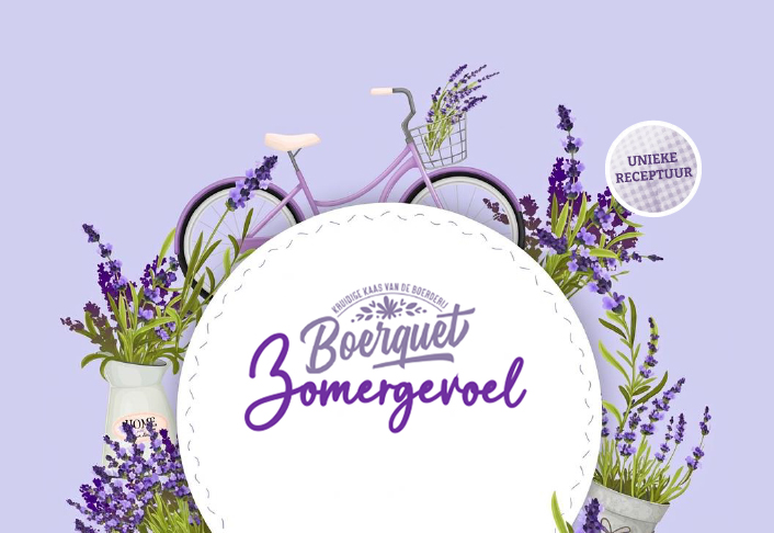 Proef nu onze zomerseizoenskaas uit het Boerquet-assortiment