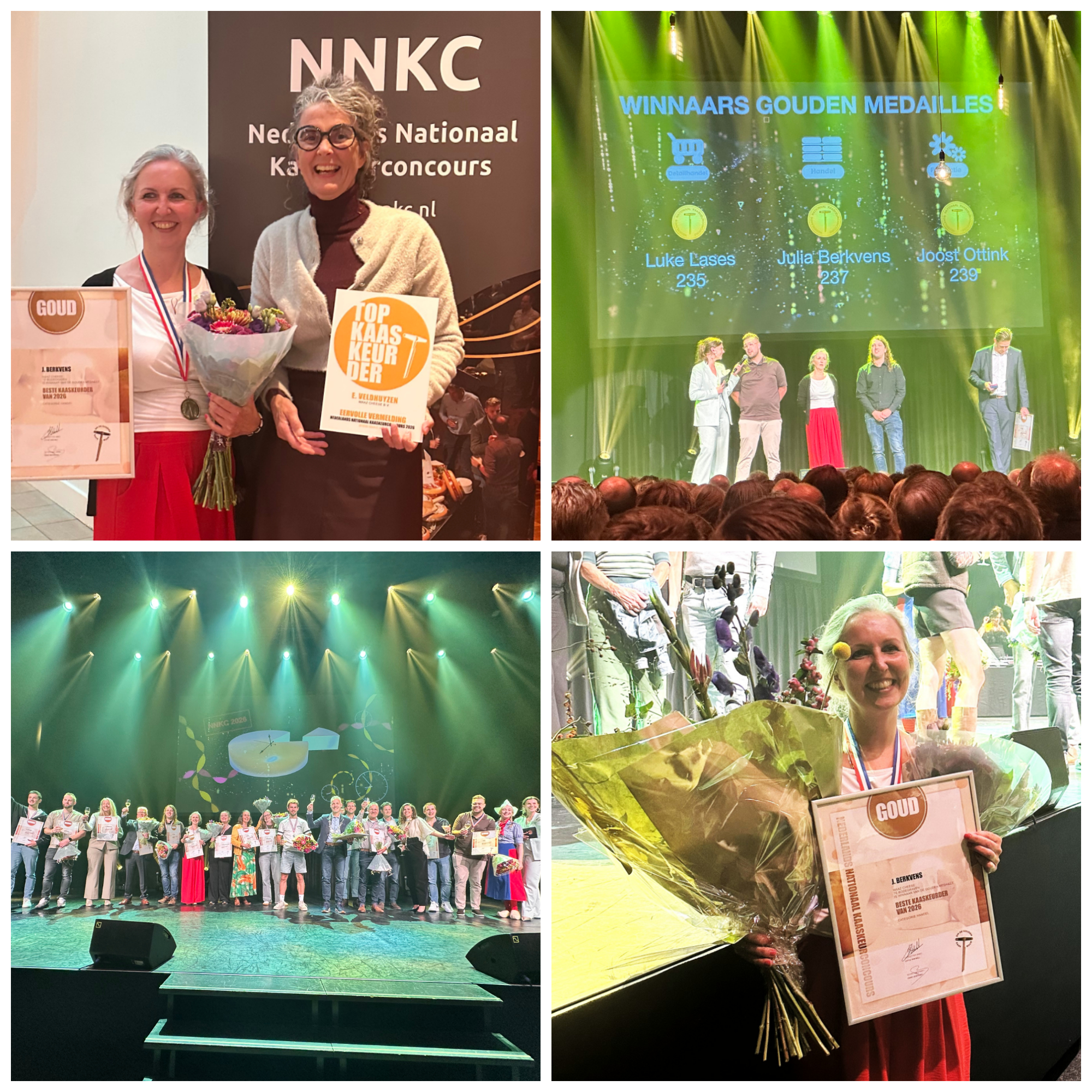 NNKC 2026 LinkedInn - 6 MAAZ Cheese, winnaar, vrouwen, kaaskeuren